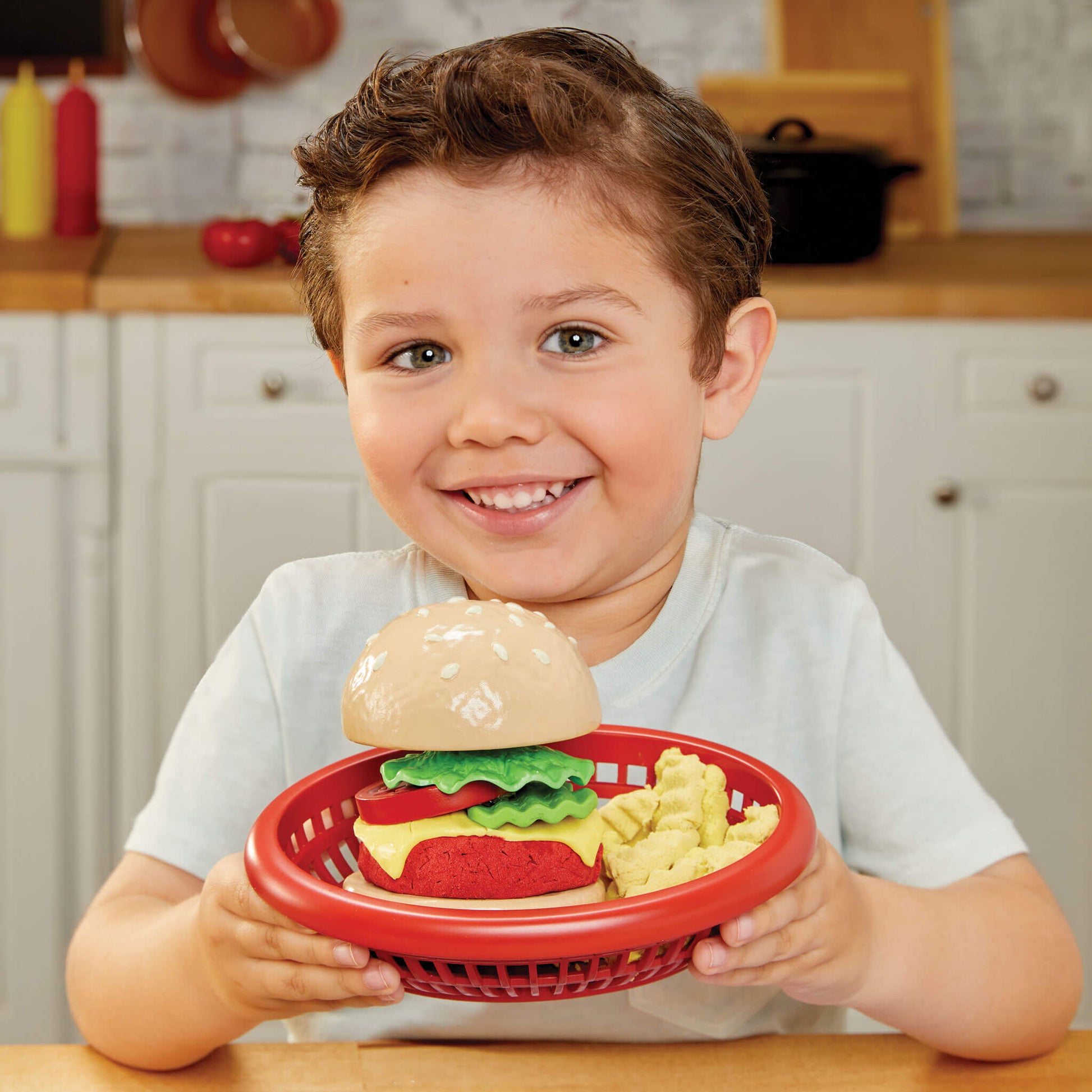 Creative Chefs™ Cheeseburger and Fries Kit