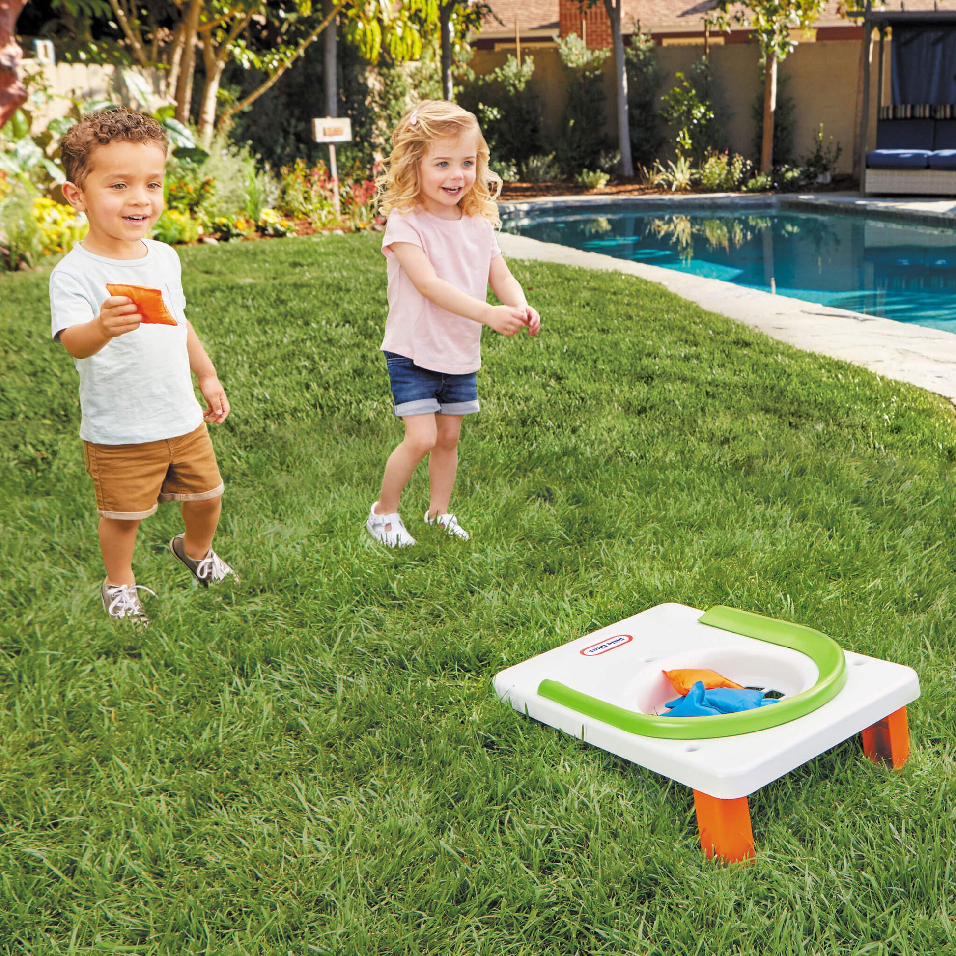 My First Cornhole Game