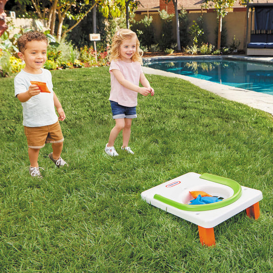 My First Cornhole Game