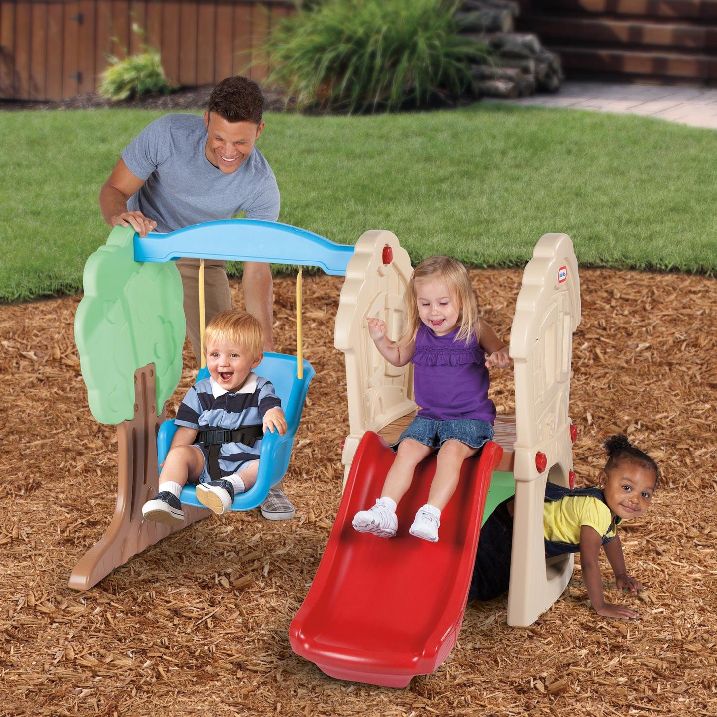 Hide & Seek™ Climber & Swing