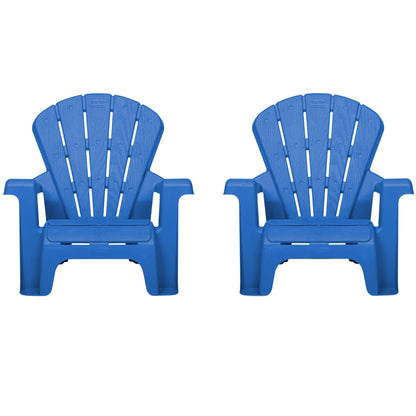 Garden Chair - Blue 2 Pack
